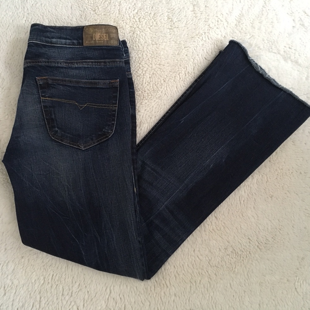 Diesel Louvboot Slim Bootcut Jeans